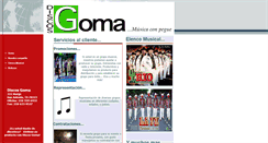 Desktop Screenshot of discosgoma.com