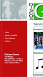 Mobile Screenshot of discosgoma.com